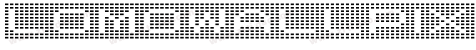 LomoWallPixel LT Std 0字体转换
